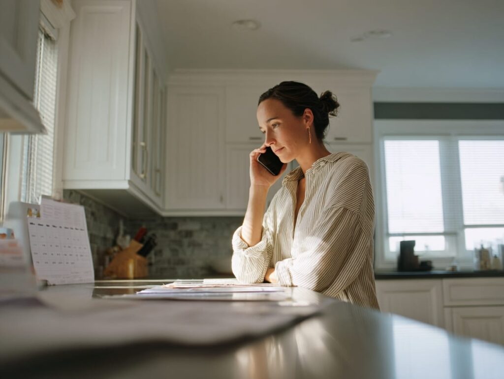Parent calling a private school admissions office to ask about rolling admissions after the main deadline